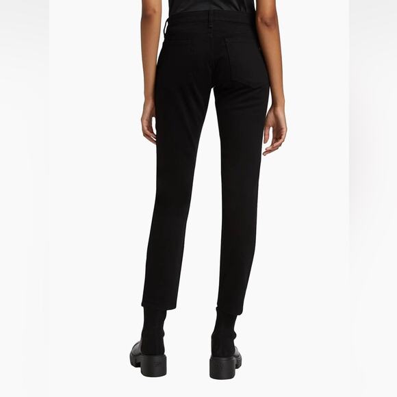 rag & bone Women’s Sz 25 Dre Low-Rise Slim Boyfriend Jeans in Aged Black - Picture 2 of 8